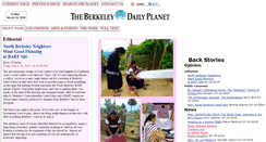 Desktop Screenshot of berkeleydailyplanet.com